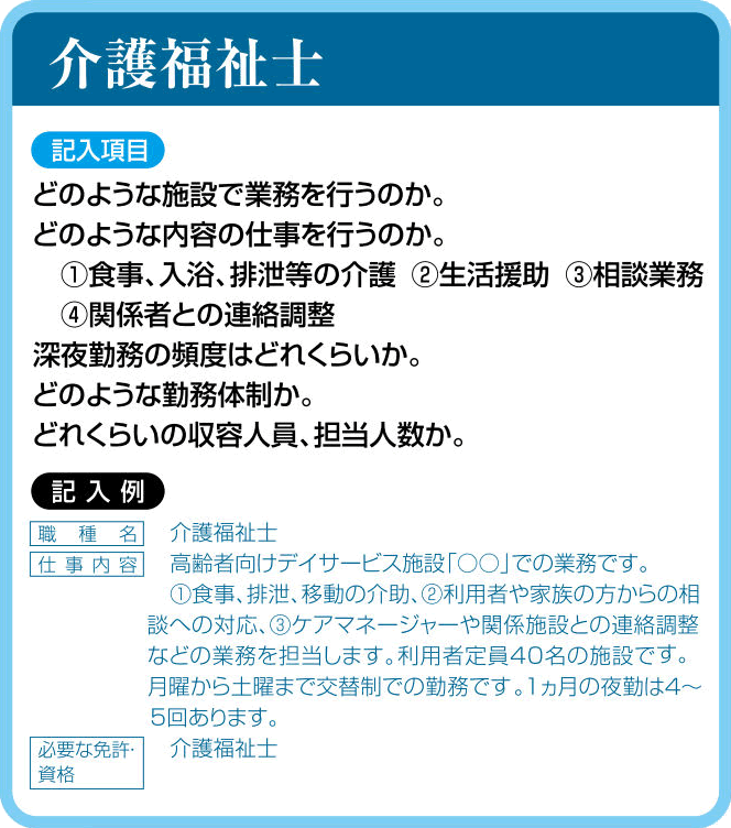 介護福祉士