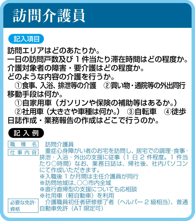 訪問介護員